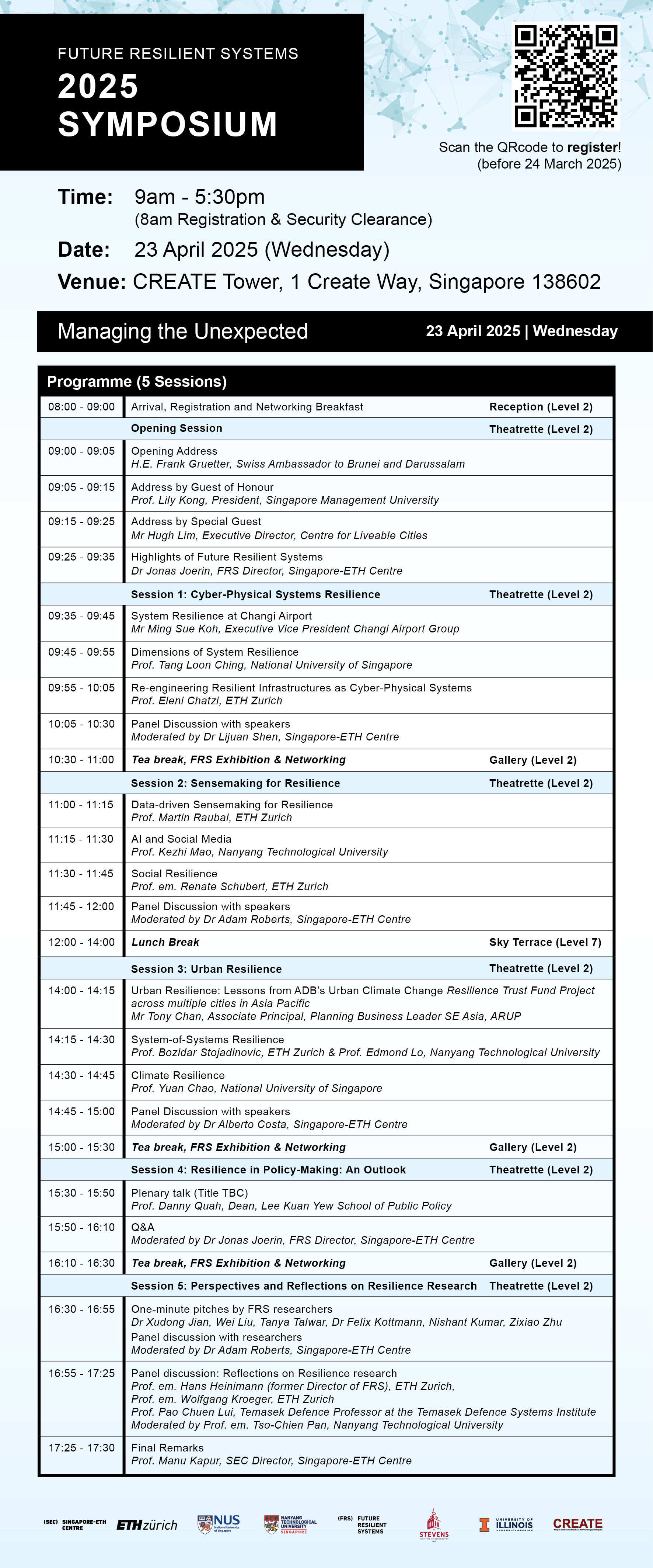 FRS 2025 Symposium Programme