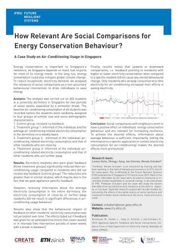 How relevant are social comparisons for energy conservation behaviour?